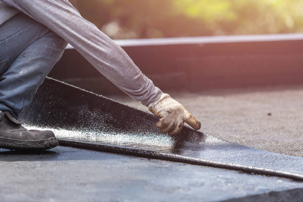 Professional Interior Drainage System technician working in Covington, OH